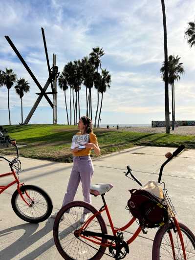 Venice et Santa Monica by bike in French
