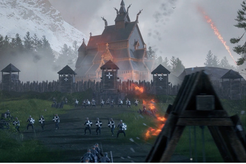 Oslo: VR-Game session at The Viking Planet