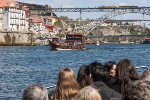 Porto: autobus hop-on, hop-off, rejs po rzece i winnice