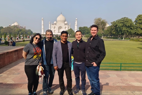Wycieczka z przewodnikiem po stolicy Mogołów Agra samochodem.Fort Taj Mahal i Agra.