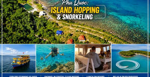 Phu Quoc: Island Hopping and Snorkeling Boat Tour-R1