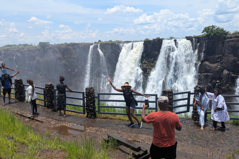Victoria Falls Cross-Border Tour:Big Tree & Historic Bridge