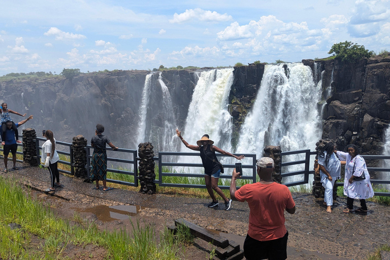 Victoria Falls Cross-Border Tour:Big Tree & Historic Bridge