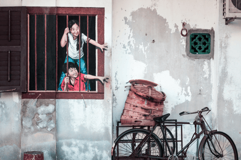 Penang : Promenade en trishaw et visite culinaire du Hawker Center