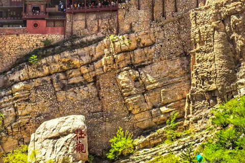 Shanxi: Hanging Temple Scenic Area Entry Ticket (Ground)