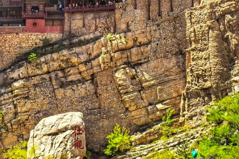 Shanxi: Hanging Temple Scenic Area Entry Ticket (Ground)
