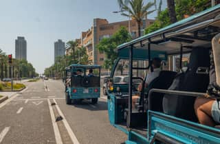 Barcelona: Private Tuk-Tuk-Tour zu den Highlights der Stadt