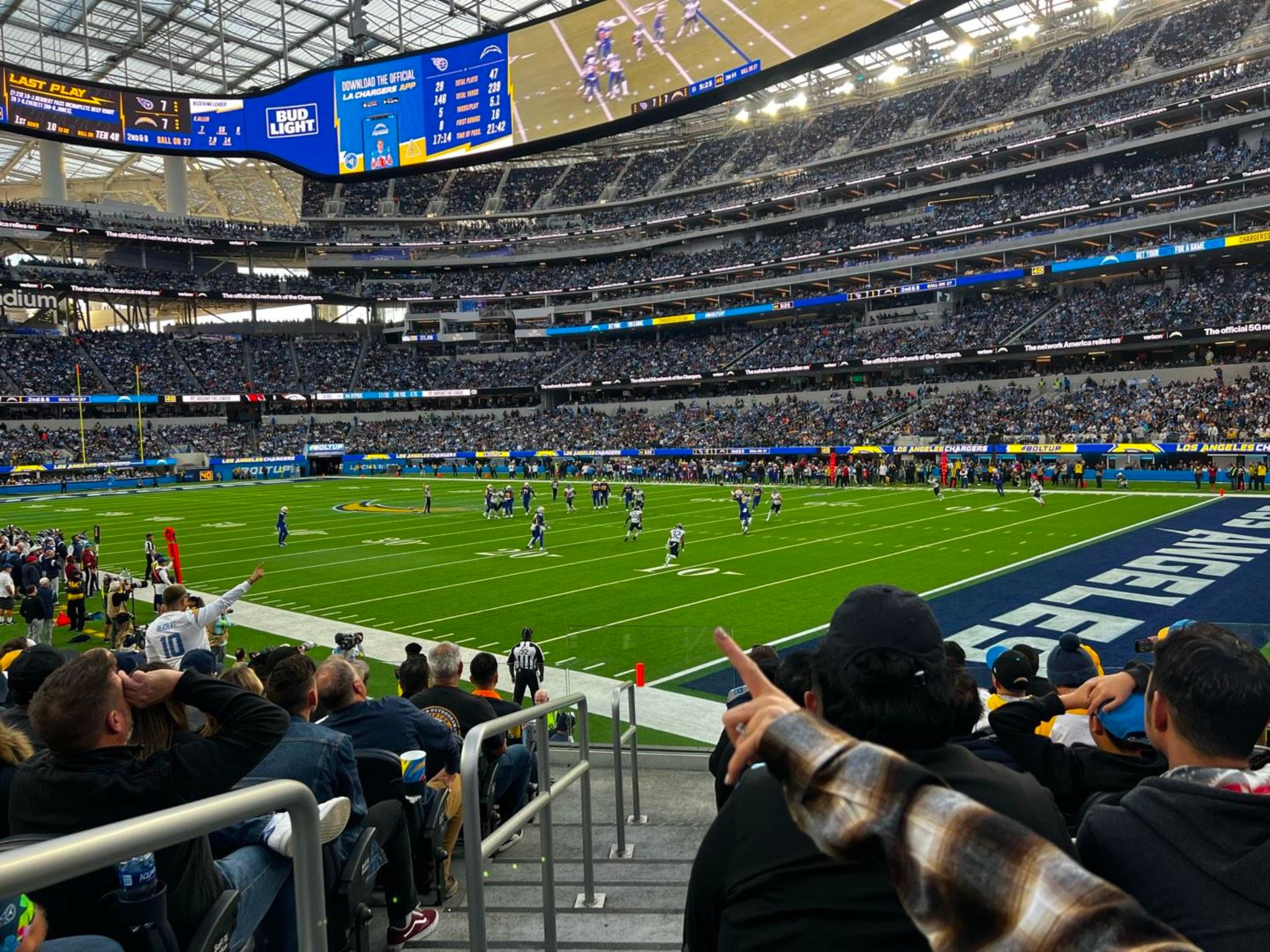 Los Angeles: Los Angeles Chargers Football Spiel Ticket