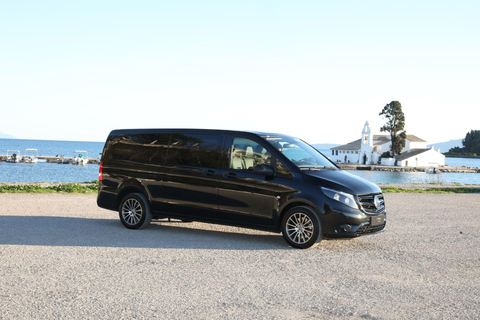 Corfu: excursão de meio dia em mini van para destinos icônicos