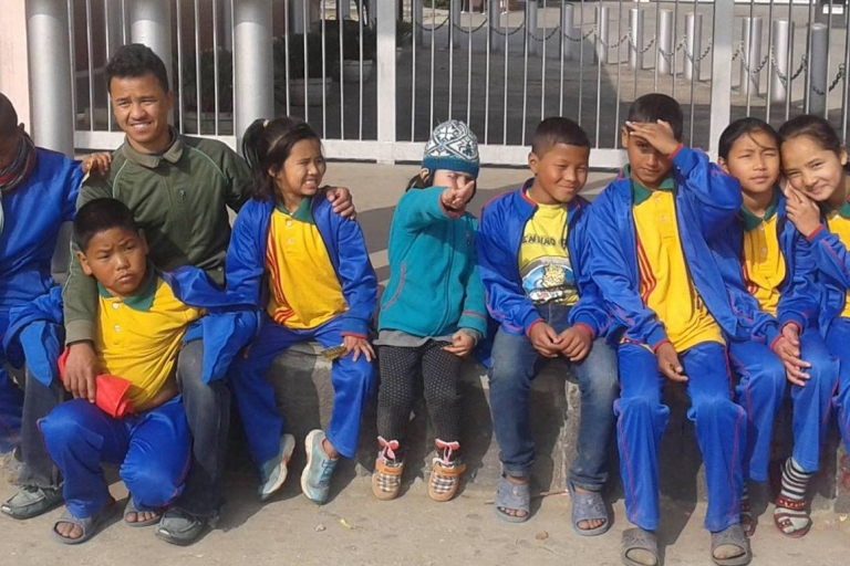 1 journée de bénévolat dans un orphelinat à Katmandou