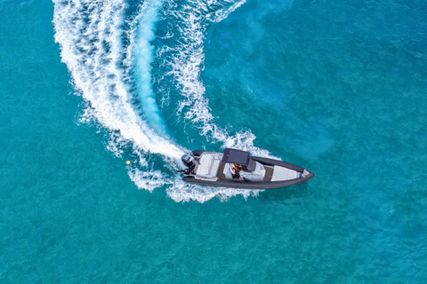 Mykonos: Fast Private Speedboat Transfer to Scorpios