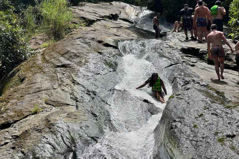 El Yunque Rainforest; Waterslides, Beach, Dine and Shop Tour El Yunque Rainforest Waterslides and Beach Tour