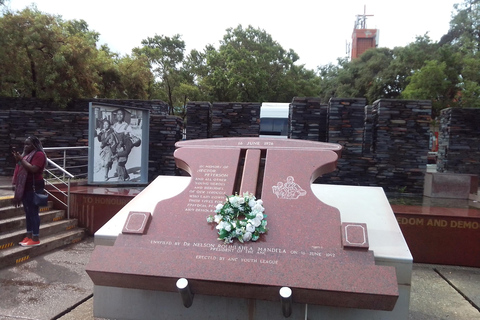 Apartheid museum and Soweto.