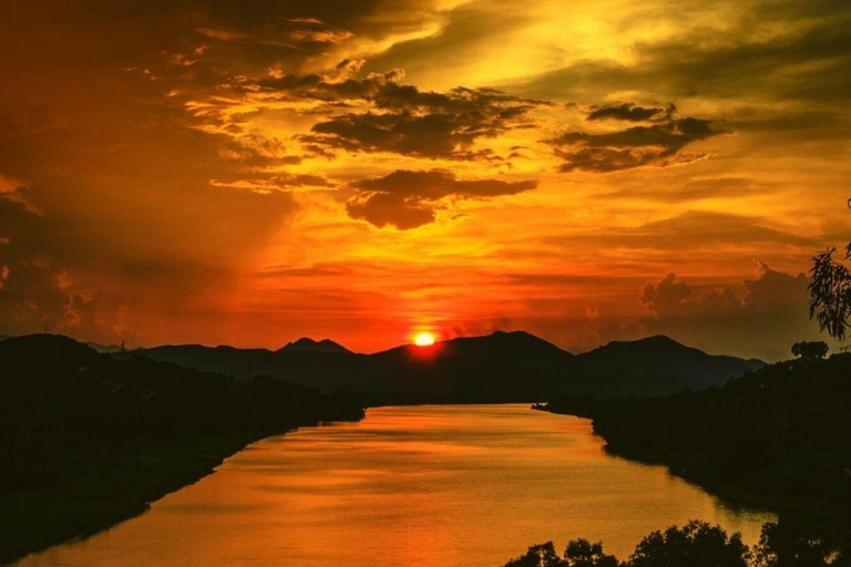 Hue Sunset: Water Park, Hills & Pagoda with Local Dessert Hue Sunset Private Tour