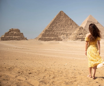 From Cairo: Half-Day Tour to Pyramids of Giza and the Sphinx