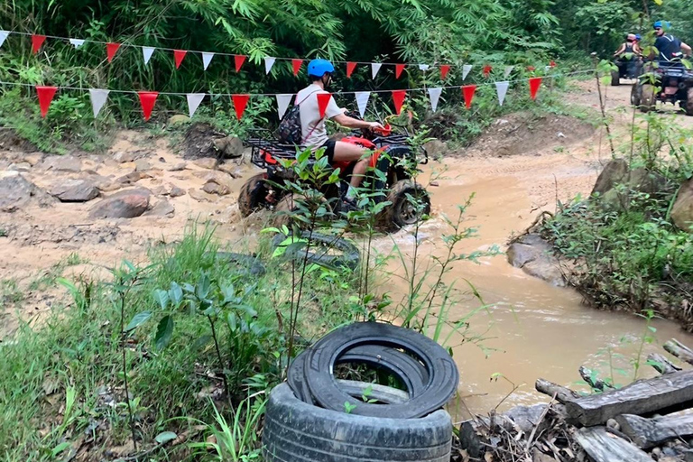 Krabi: Guided ATV Jungle Ride & Khlong Root Kayaking ATV Ride (45 Mins) + Kayaking (2 Hours)