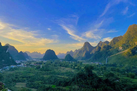 Von Hanoi: Ban Gioc Wasserfall 2 Tage 1 Nacht - Kleine GruppeEinziger Bus von Hanoi zum Ban Gioc Wasserfall täglich um 20.00 Uhr