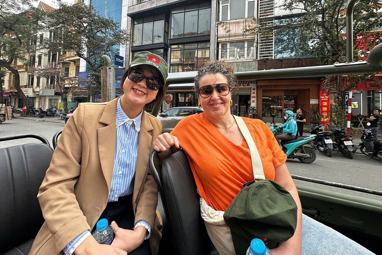Hanoi: Jeep Tour with Banana Island, Hidden Canal & Bun Cha