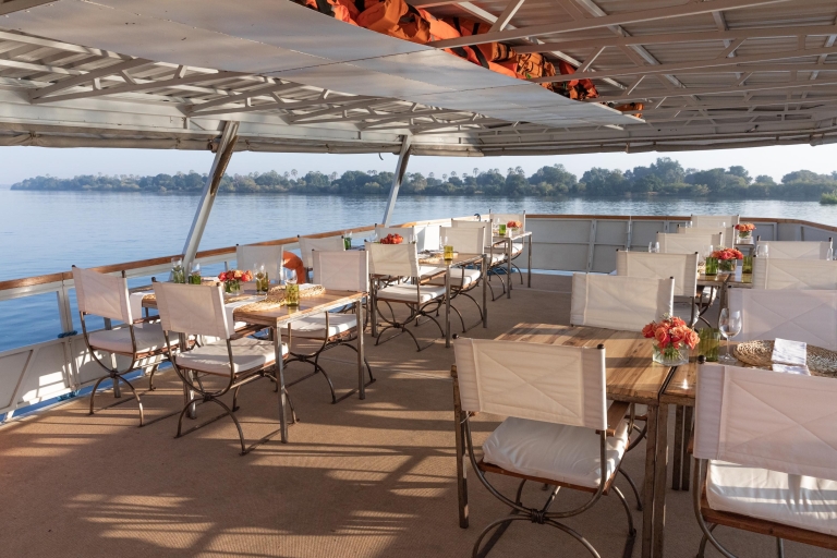 Victoriafälle: Dinner-Bootsfahrt auf dem Sambesi-Fluss