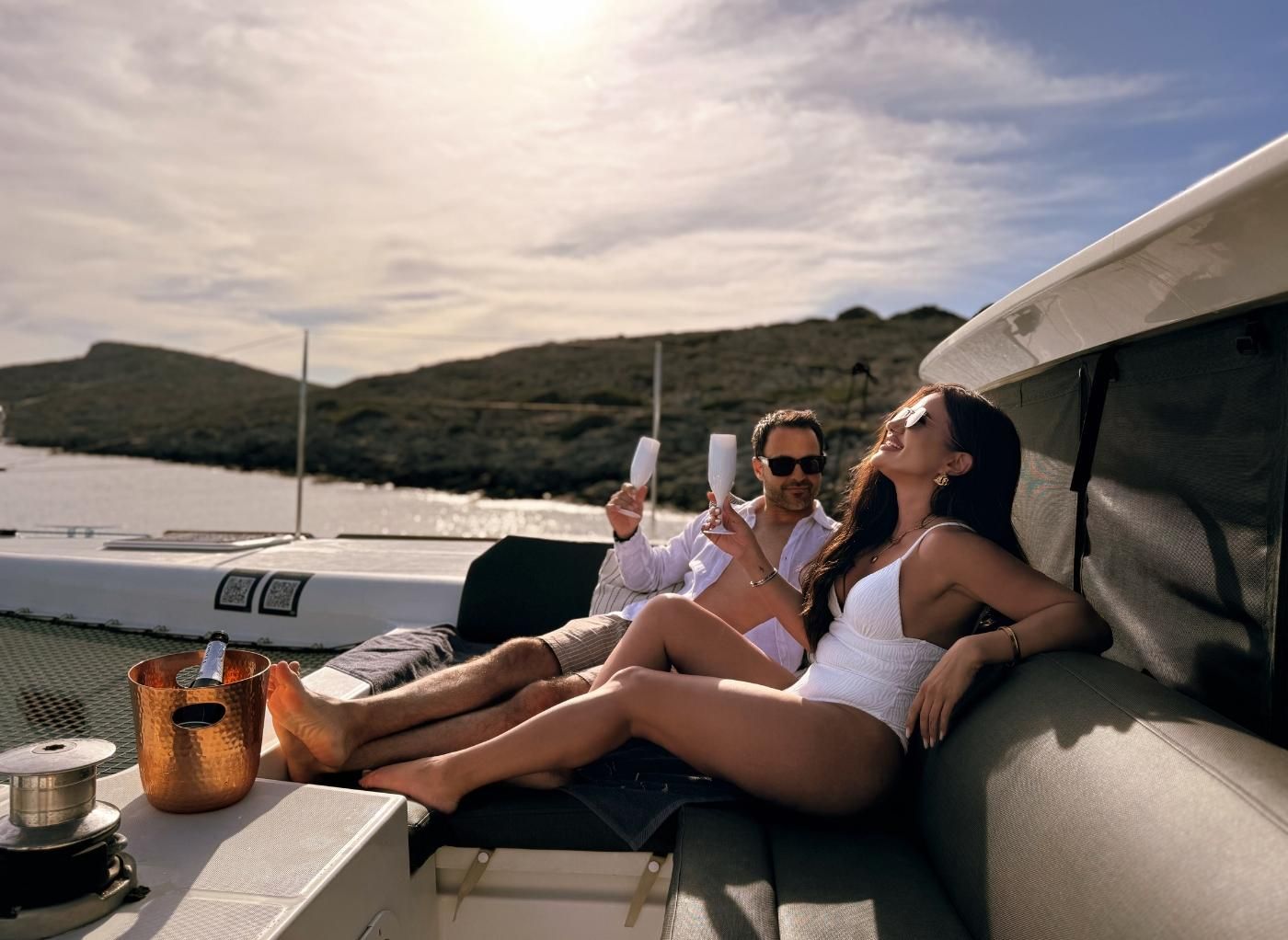 Heraklion: Bestbewertete Katamaran-Tour | All-Inclusive mit Küchenchef