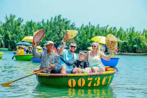 Hoi An: Basket Boat Ride in the Coconut Forest