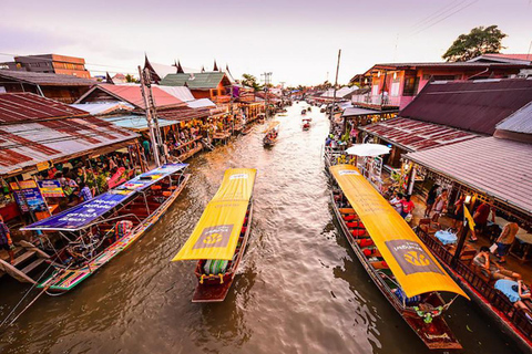 VIP dagtour naar de iconische Thaise marktenVIP dagtour naar de iconische markten van Thailand