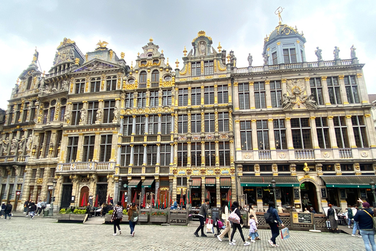 Desde Ámsterdam: Excursión de un día con guía a Bruselas y Brujas