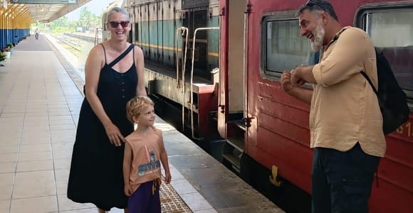From Ella: Scenic Train Ride to Kandy with Private Transfer