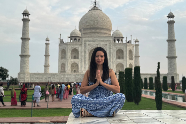 Agra : Taj Mahal with Mausoleum Fast Entry Private Tour Only Tour Guide For Taj Mahal