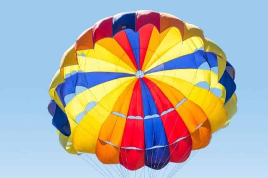 South Padre Island: Parasailing-Abenteuer mit tollen Aussichten. Foto: GetYourGuide