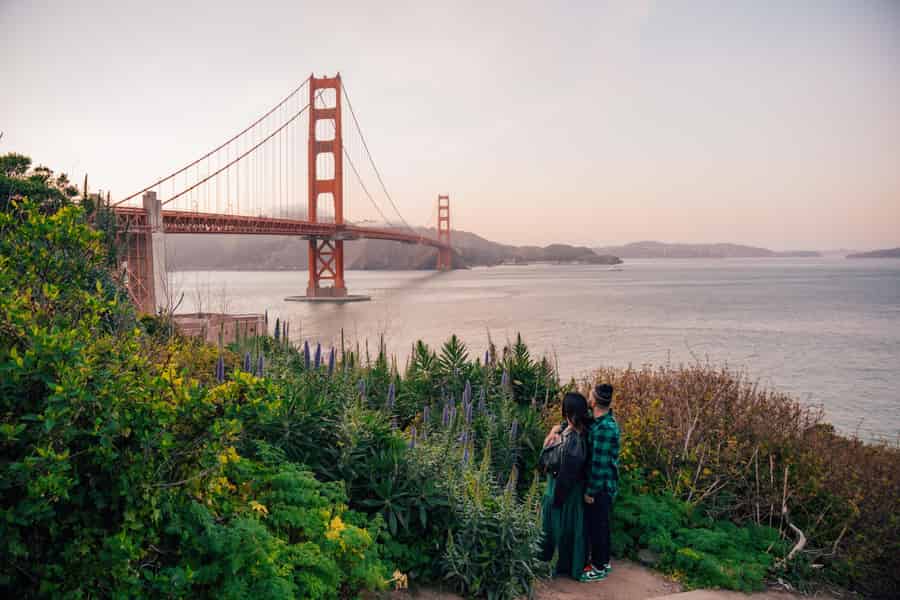 Privates professionelles Urlaubsfoto-Shooting in San Francisco