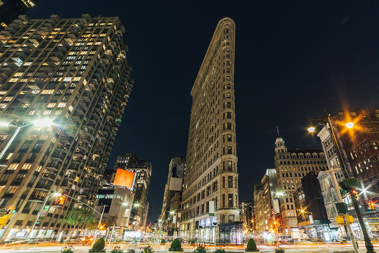 NYC: Nocna wycieczka autobusem piętrowymWycieczka nocna po Nowym Jorku z audioprzewodnikiem