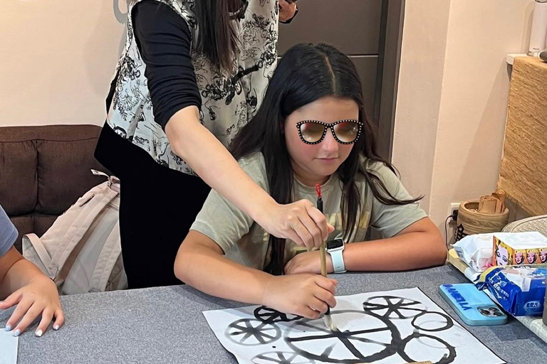 Unique Local Calligraphy Experience in Taipei 1-Hour Express Calligraphy: Create Your Own Art Piece