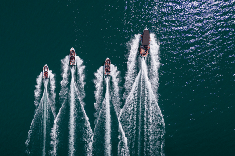 Kotor : Excursión en grupo en lancha rápida a la Cueva Azul