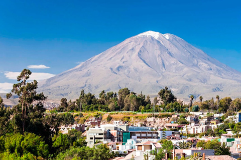 Uppstigning till vulkanen Misti i Arequipa