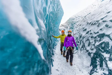 Skaftafell : randonnée glaciaire facile Blue Ice Experience