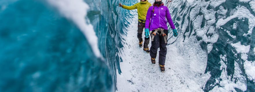 Skaftafell : randonnée glaciaire facile Blue Ice Experience