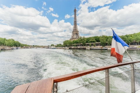 Parijs: 2 uur durende rondvaart over de Seine met lunchBoottocht door Parijs met lunch van 2 uur: Service Etoile