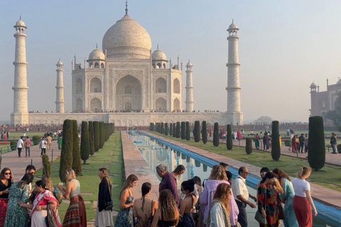 Taj Mahal & Agra fort tour with high value Entrance tickets Private Guide & Car Only
