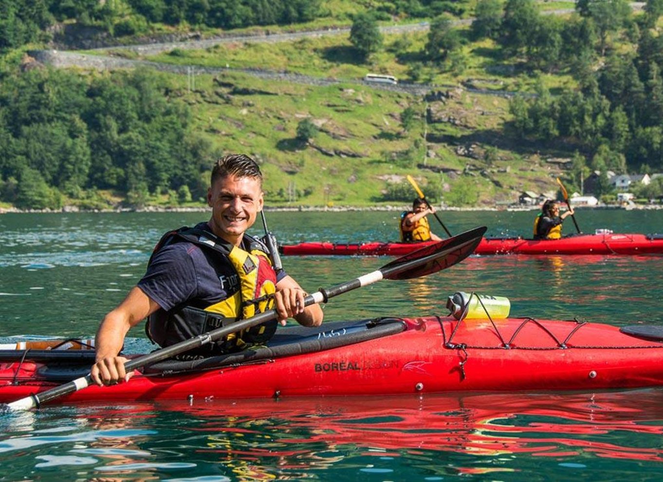 Geiranger: Kajaktur med guide