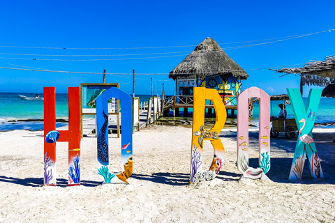 De Cancún: Excursão a Holbox com traslado