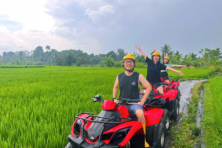 Ubud: Atv Ride In Jungle, Cave, Waterfall With Free Shuttle Tandem ATV Ride In Meeting Point Price