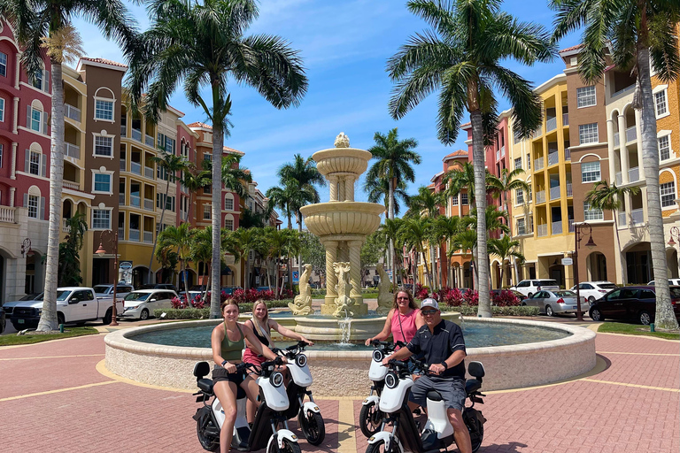 Naples Florida: Downtown Electric Moped Tour - Fun For All