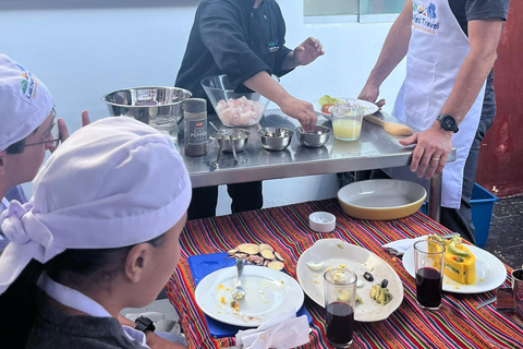 利马 - 米拉弗洛雷斯：秘鲁烹饪课程、皮斯科酸酒与热带水果利马 - 米拉弗洛雷斯：秘鲁烹饪课程、皮斯科酸酒和热带水果