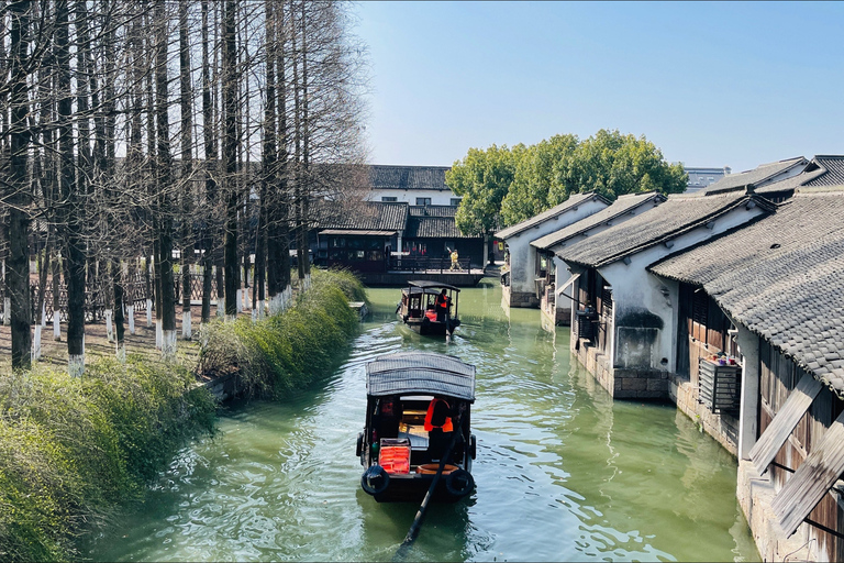 Hangzhou: Wuzhen and Xitang Private Day Trip with Pickup Option 3 Hangzhou: Wuzhen East Zha + Nanxun Night View
