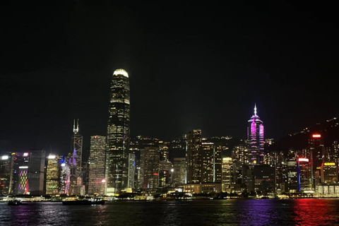 Cruzeiro noturno de turismo em HK Victoria Harbor Ying&#039;s Journey