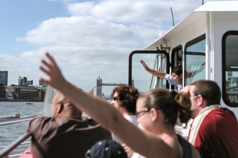 Londres: crucero turístico por el río TámesisMuelle de la torre al muelle de Greenwich