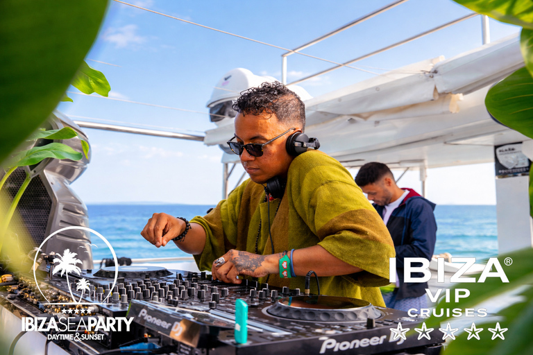 Ibiza: VIP Catamaran Party with DJ, Open Bar, Paella, and Nightclubs STANDARD TICKET