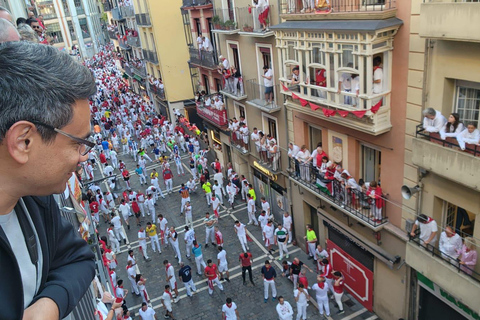 Pamplona Bulls: Balcony View & Gourmet Breakfast