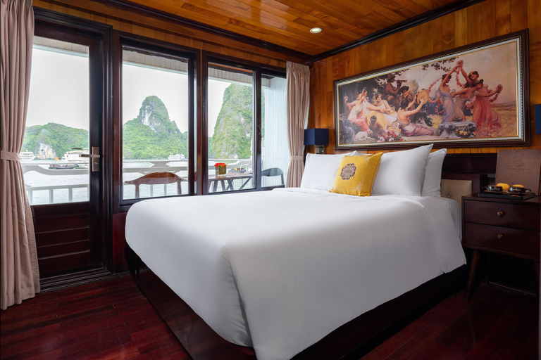 Hanoi: 3D2N Ha Long Bay mit Hera Boutique CruiseStart von Hanoi um 8:00 Uhr morgens